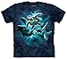 Sea Turtle Collage The Mountain Adult T-Shirt M