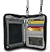 Pacsafe RFIDsafe V150 Anti-Theft RFID Blocking Compact Organizer, Black