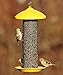 Stokes Select 38171 Finch Screen Bird Feeder with Metal Roof, Yellow, 1.1 lb Seed Capacity