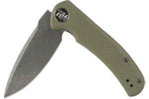 704 Gear Urban Ranger Lite | Green with Damascus Steel