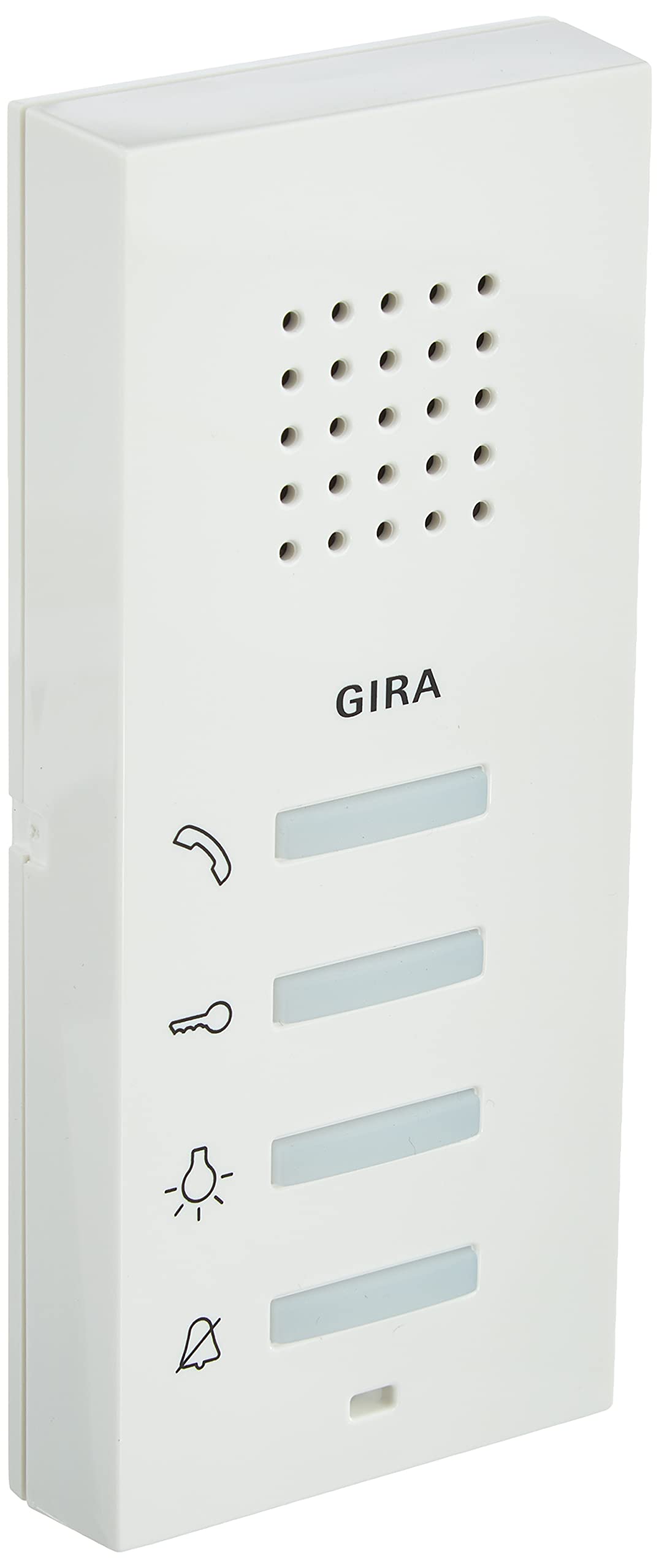 Gira 125003 Surface-Mounted Home Station Profile 55 Pure White Glossy