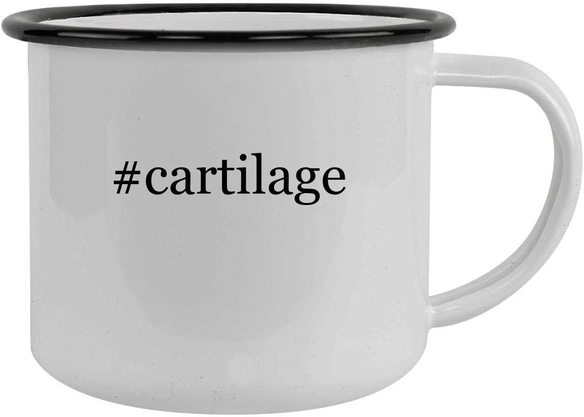 #cartilage - 12oz Hashtag Camping Mug Stainless Steel, Black