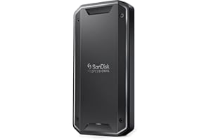 SanDisk Professional 2TB PRO-G40 SSD - Up to 2700MB/s, Thunderbolt 3 (40Gbps), USB-C (10Gbps), IP68 dust/Water Resistance, External Solid State Drive - SDPS31H-002T-GBCND