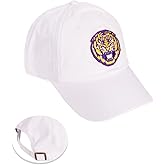Desert Cactus Louisiana State University Baseball Hat Tiger Geaux Brimmed Embroidered Cap Adjustable Cloth Strap Adult Type A