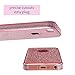 MILPROX Compatible for iPhone 5s/5/SE Case, Girls Shiny Glitter CASE [Bling Crystal Clear][Extremely Sparkling], Slim Premium 3 Layer Hybrid, Anti-Slick/Protective/Soft Case