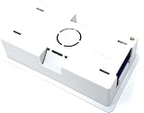 DRUT Double 2 Gang Dry Lining Back Box 35mm Pattress with Adjustable Lugs view 7