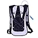 Sportsun Hydration Backpack for Running Hiking Cycling Climbing, with 2L TPU Hydration Bladder, Black color