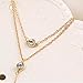 Women Retro Wedding Jewelry Alloy Crucifix Pendant Chain Necklace