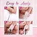 Magical Nail Extension Silk Fiberglass,Nail Care Fiberglass Silk Nails Wrap Stickers for Gel Extension Nail Art Tools