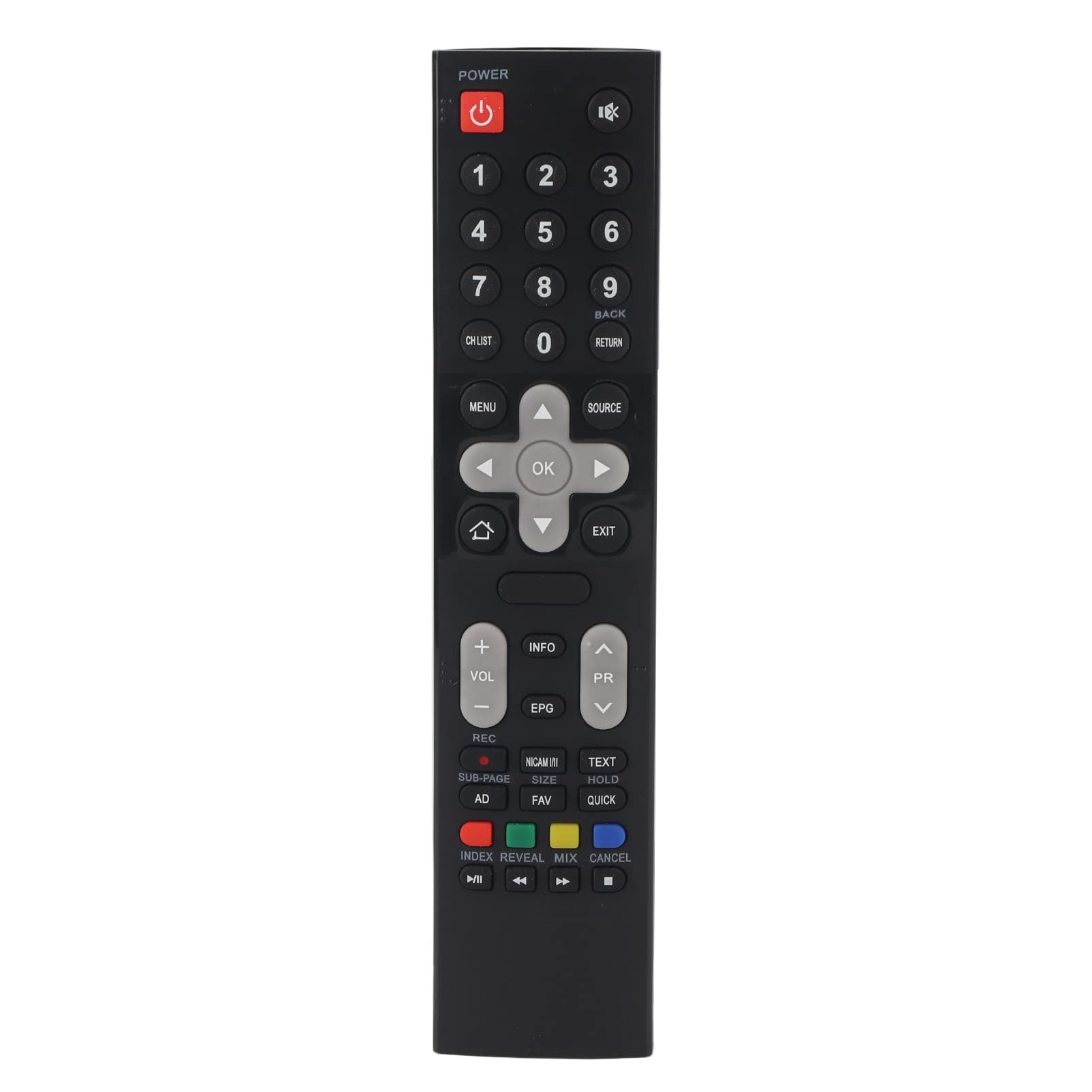Remote Controller Replacement TV Remote Control, Remote Control, for Skyworth HOF16J234GPD12