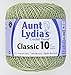 Coats Crochet 154-661 Aunt Lydia's Crochet, Cotton Classic Size 10, Frosty Green