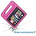 MoKo Case for Fire HD 7 2014 - Kids Shock Proof Convertible Handle Light Weight Protective Stand Cover for Amazon Kindle Fire HD 7 Inch 4th Generation Tablet (NOT Fits Fire 7 2015 Release), MAGENTA