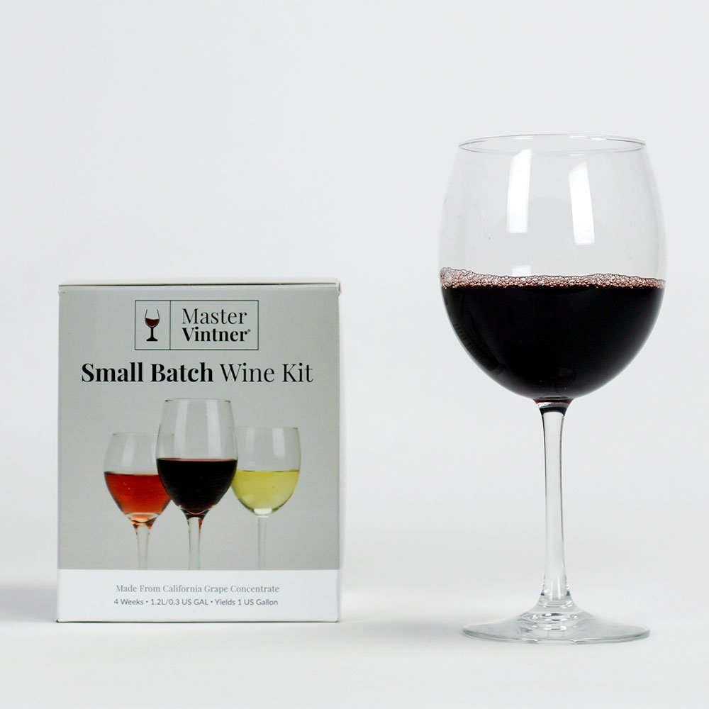 Merlot Red Wine Kit Master Vintner Small Batch 1 Gallon Wine Making