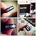 King Will Dragon Mens 8mm Black Tungsten Carbide Ring Blue Carbon Fiber Celtic Dragon Wedding Band 12
