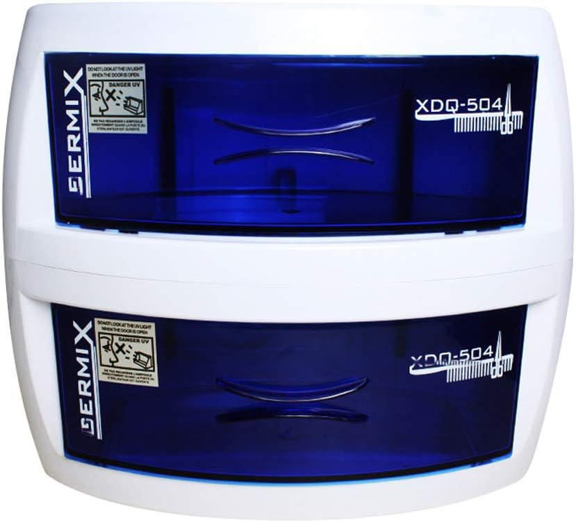 Armario desinfectante para uñas, doble UV, toalla, dispositivo médico