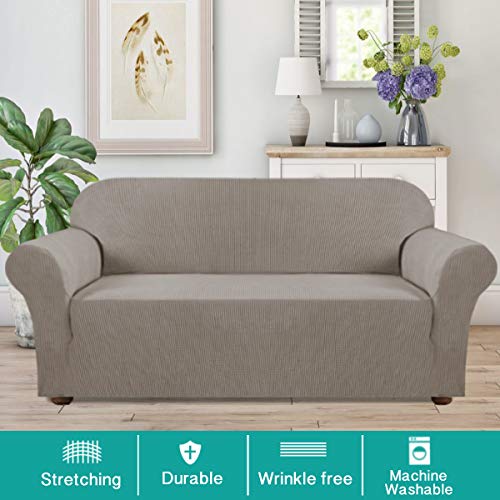 image for Turquoize Spandex Stretch Slipcover for Loveseat Sofa Cover/Lounge Cov