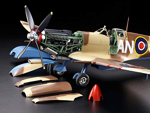 TAMIYA 60320 - 1:32 Supermarine Spitfire Mk.VIII, Modellbau, Plastik Bausatz, Basteln, Hobby, Kleben, Plastikbausatz – Bild 3