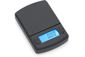 Fast Weigh MS-600-BLK Digital Pocket Scale, 500 by 0.1 G