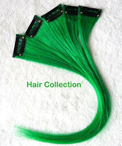 St.patrick s day -hair collection -18" green 100% …