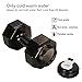 75 Oz (2.2 L) Dumbbell Shaped Water Bottle | Big Capacity | BPA Free | Flip Top Leak Proof lid | 6 Colors (Black)