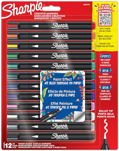 Sharpie Creative Marker Acrylic Paint Pens