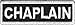 Chaplain Patch - By Ivamis Trading - 3x1 inch