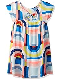 Crazy 8 Little Girls 'manga corta de blusa vestido tela