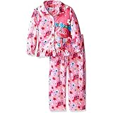 Trolls Movie Poppy Girls Flannel Coat Style Pajamas (Toddler/Little Kid)