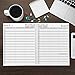 Delane 2019 Daily and Weekly Planner - Appointment Book, 8.5 x 11 inches – Grey (WP-002)