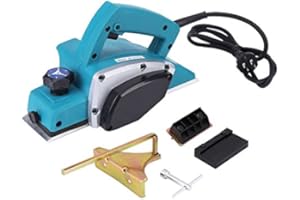 TOPINCN 110V 13000-16000RPM 800W Electric Hand Planer, Portable Electric Wood Planer Hand Held Electric Woodworking Tool Powe