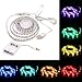 Auledio TV Backlight, Multicolor Waterproof USB RGB LED Strip Lights Kit with Controller and Battery Box for Flat Screen TV LCD, Desktop Monitors - 6.6ft