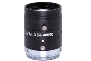 HTENG VISHI FA 35mm Machine Vision 1/1.8" Fixed Focus Lens Industrial Camera C-Mount Lens