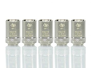 InnoCigs BF SS316 Heads 1.0 Ohm (5 Stück pro Packung) (Ohne Nikotin und Tabak frei)