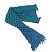 Handmade Knitted Mermaid Tail Blanket，T-tviva All Seasons Warm Bed Blanket Sofa Quilt Living Room Sleeping Bag for Kids and Adults (72.8