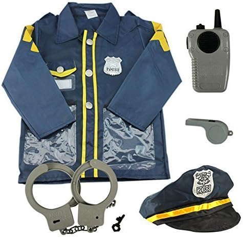 Kids Role Play Costume Set Leaning Pretend Halloween Costume and Assessories,3-7 Years