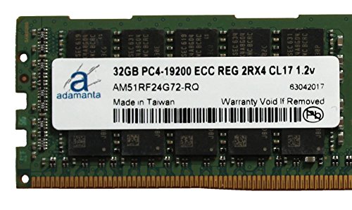 Adamanta-256GB-8x32GB-Server-Memory-Upgrade-for-Dell-PowerEdge-R630-DDR4-2400MHZ-PC4-19200-ECC-Registered-Chip-2Rx4-CL17-12V