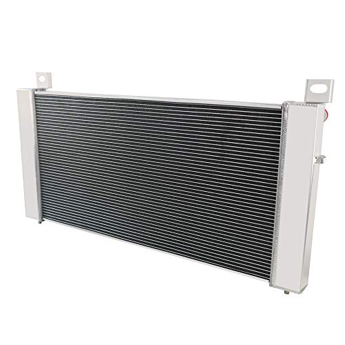 OzCoolingParts 3 Row Core Full Aluminum Radiator for 1999-2012 00 01 02 03 07 08 09 11 Chevy GMC Silverado 1500 2500 Suburban/Tahoe/Yukon/Escalade 4.8L 5.3L