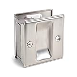 HOMOTEK Passage Sliding Door Pull - Satin