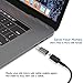 Micro USB to Type-C USB C Adapter Converts Micro USB Female to USB C Male, Uses 56K Resistor, Compatible with Galaxy S8, S8+, S9, MacBook, Sony XZ, LG V20 G5 G6