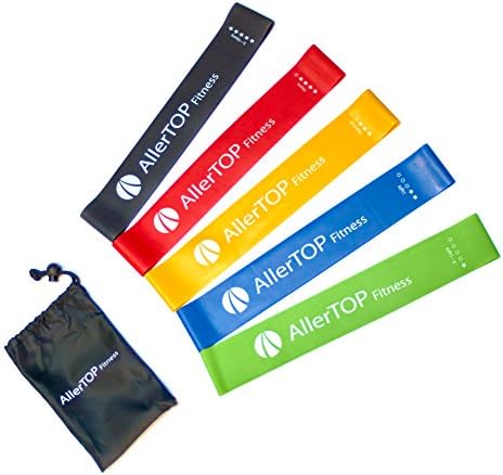 - 5 Levels Of Resistance - Carrying Pouch For Easy Travel - Best For Strength, Endurance, Flexibility Enhancement and Isometric Exercises - One Set of 5