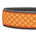 Blueberry Pet 13 Patterns Soft & Comfy Urban Chic Diamond Pattern Neoprene Padded Dog Collar, Yellow, Medium, Neck 14.5