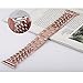 Secbolt Stainless Steel Bands for Apple Watch 38mm iWatch Strap Chain Replacement Wristband for Apple Watch Nike+, Series 3, Series 2, Series 1, Sport, Edition, Rose Gold