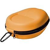 Homvare Hard Shell Case for Over The Ear Headphones with Full Protection for Beats, Sony, Bose, JBL, Samsung and More - Orange