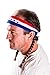 Mullet On The Go - The Willie Retro Costume Headband with Braided Mullet Wig, One Size