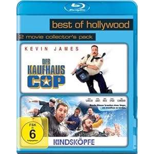 Best of Hollywood 2012 - 2 Movie Collector's, Pack 47 (Der Kaufhaus Cop / Kindsköpfe) [Blu-ray]