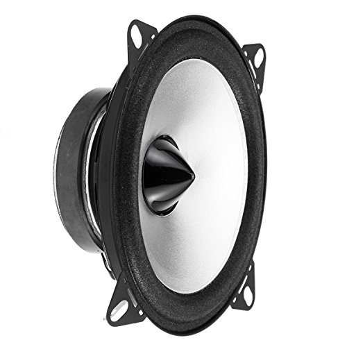 NeDonald 4 Inch 60W 88dB Car Audio Coaxial Speakers Systems Stereo Loudspeaker Subwoofer