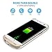 SAVFY Galaxy S7 Edge Charger Case, 5200 mAh Portable External Backup Battery Charger Cover Case Pack for Samsung Galaxy S7 Edge Rechargeable Power Bank Case (Gold)