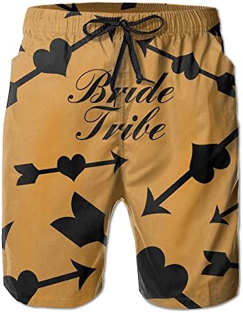 Bride Tribe Mens's Fishing Lightweight Cozy Fashion Board Shorts