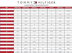 Tommy Hilfiger Girls' Relaxed Straight Leg Denim