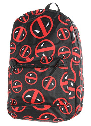 Backpack - Marvel - Deadpool Logo Print New Licensed bq24j7mvu